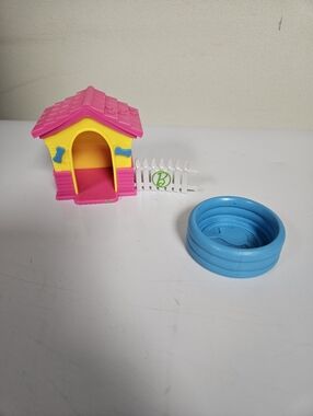 Barbie Pets Doghouse And Puppy Pool
